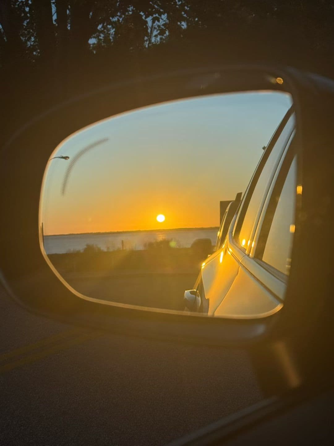 on the way home