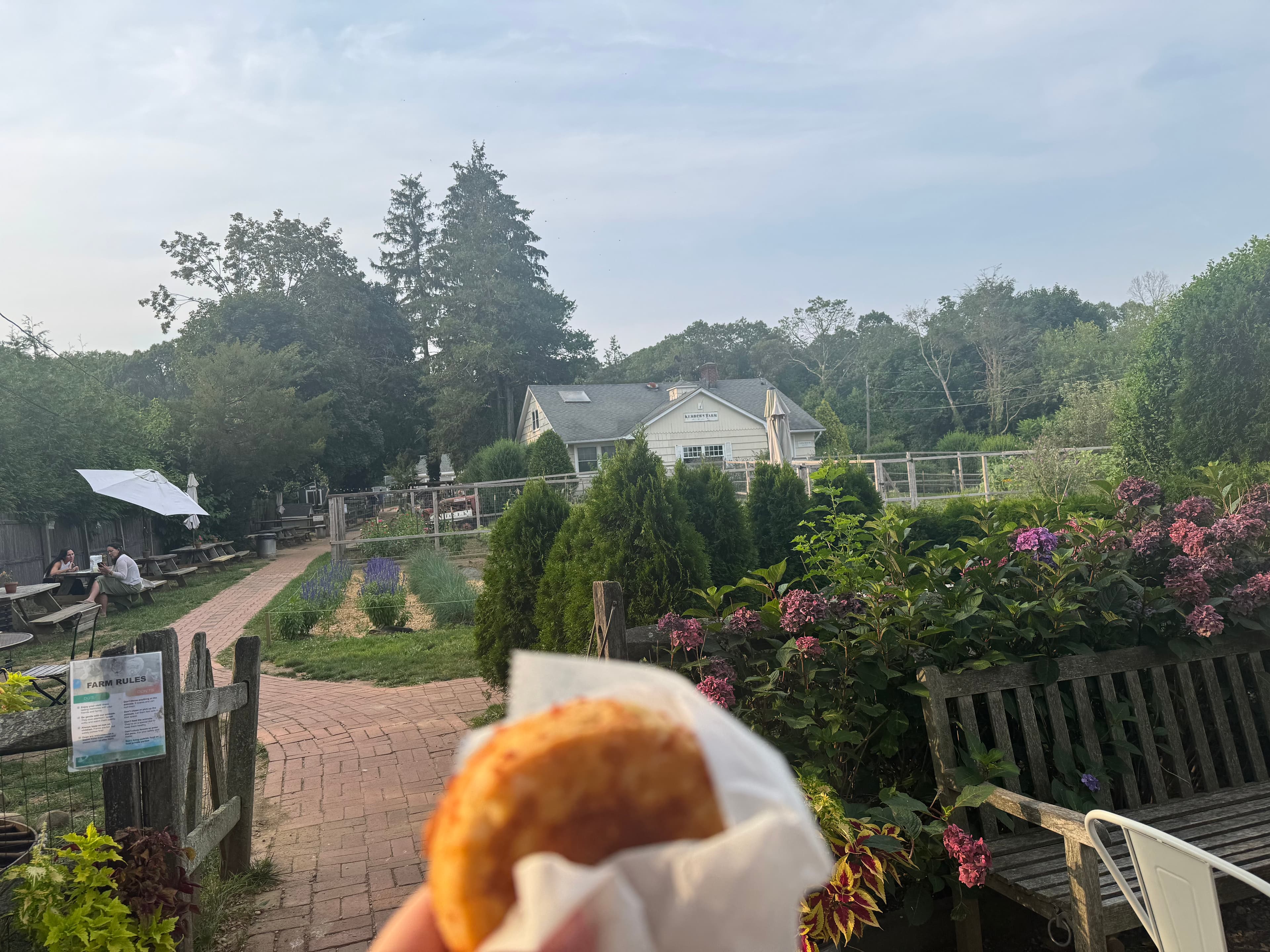 outside the city